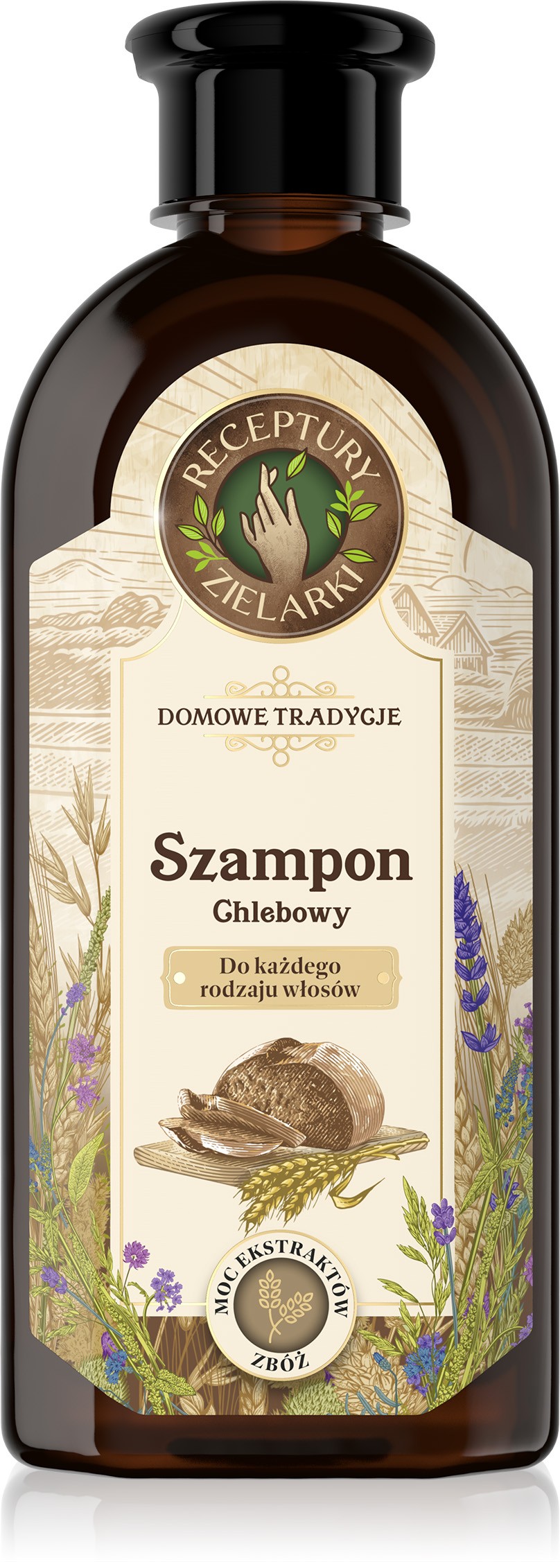 RECEPTY BYLINKÁRKY AGAFIE Home Traditions Chlieb šampón pre všetky typy vlasov 350ml