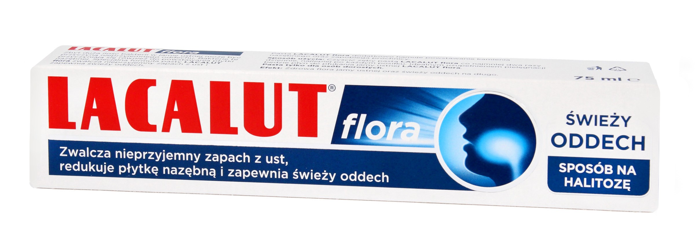 Lacalut Flora zubná pasta 75ml