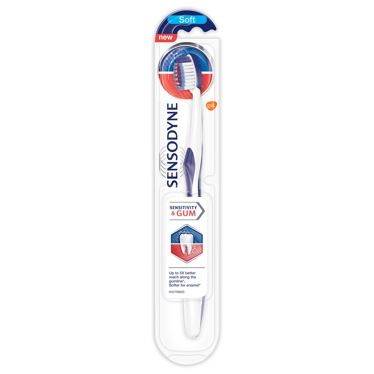 Sensodyne Sensitivity & Gum jemná zubná kefka 1ks
