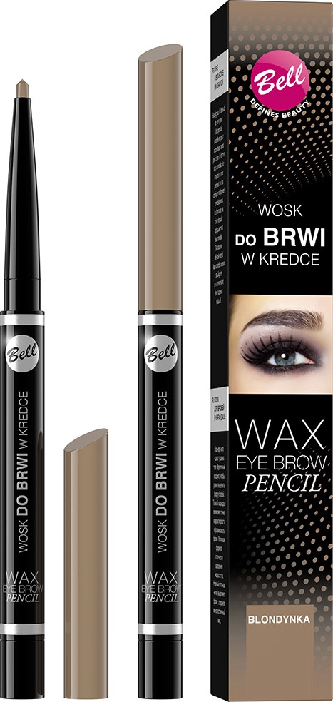 Bell Wax Vosková ceruzka na obočie pre blondínky 1 ks