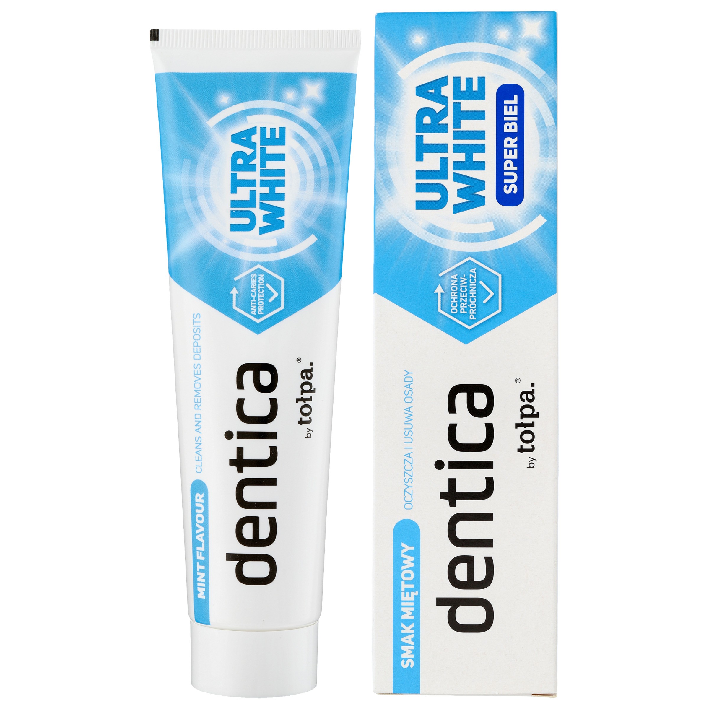 TOLPA Dentica Ultra White Mint bieliaca zubná pasta 100 ml