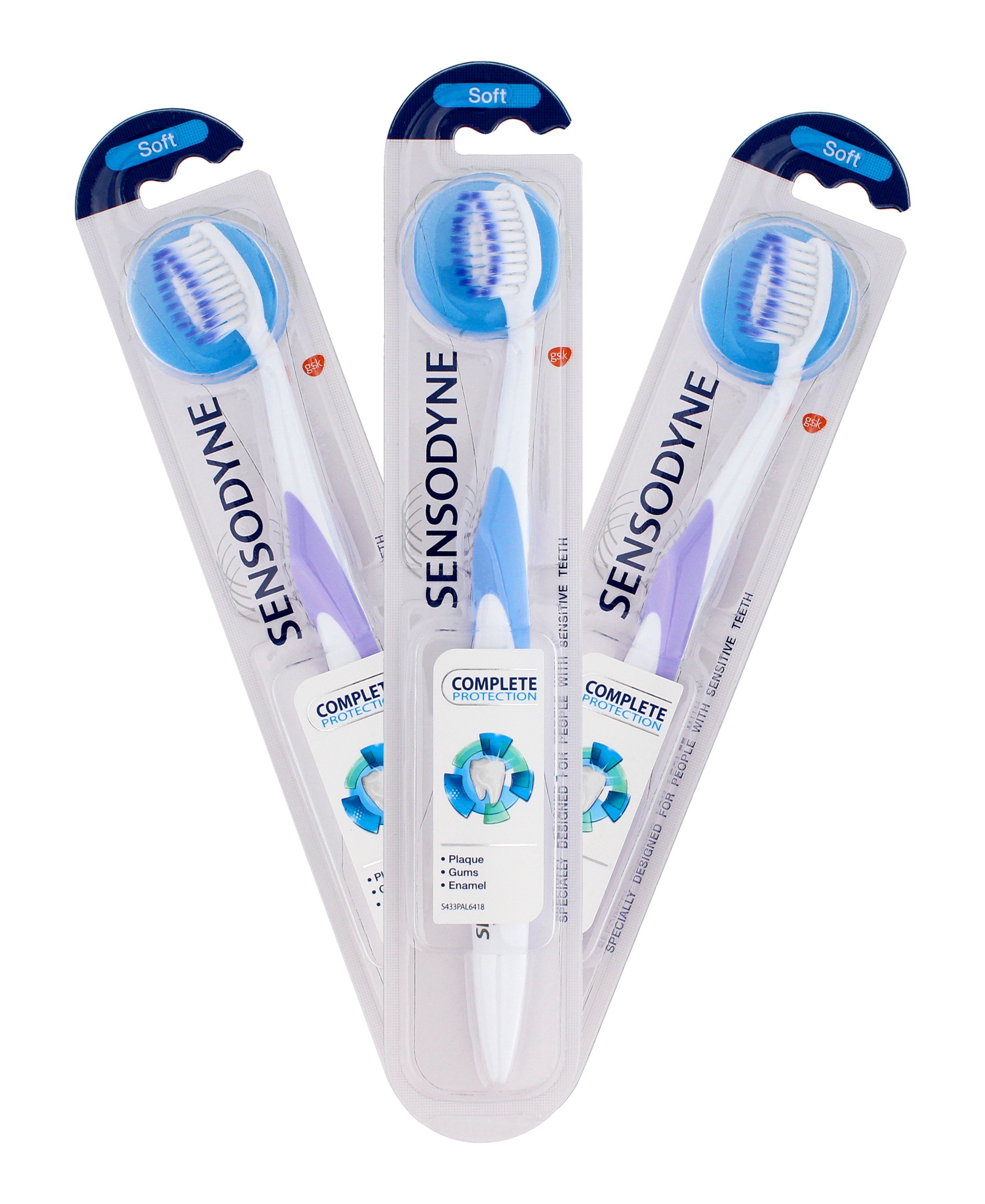 Sensodyne Complete Protection zubná kefka - jemná 1ks