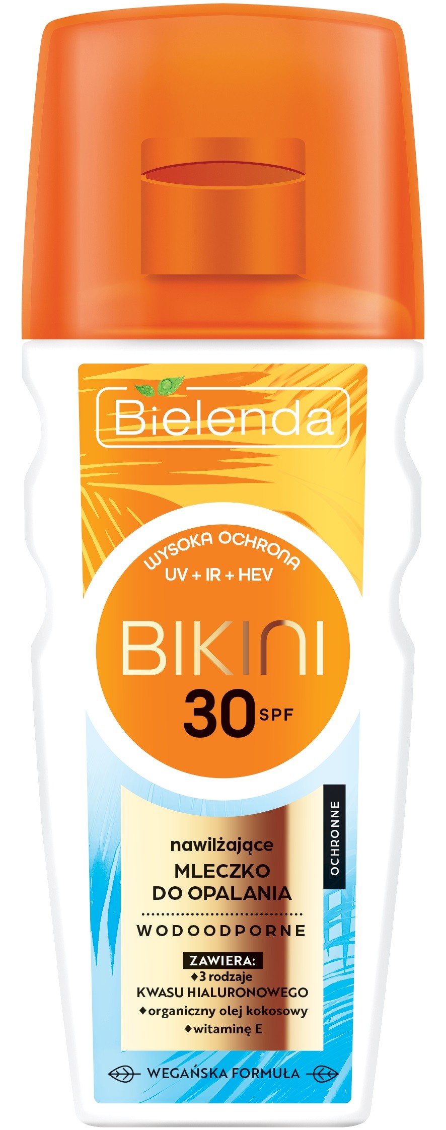 WHITE OP mlieko na opaľovanie SPF 30