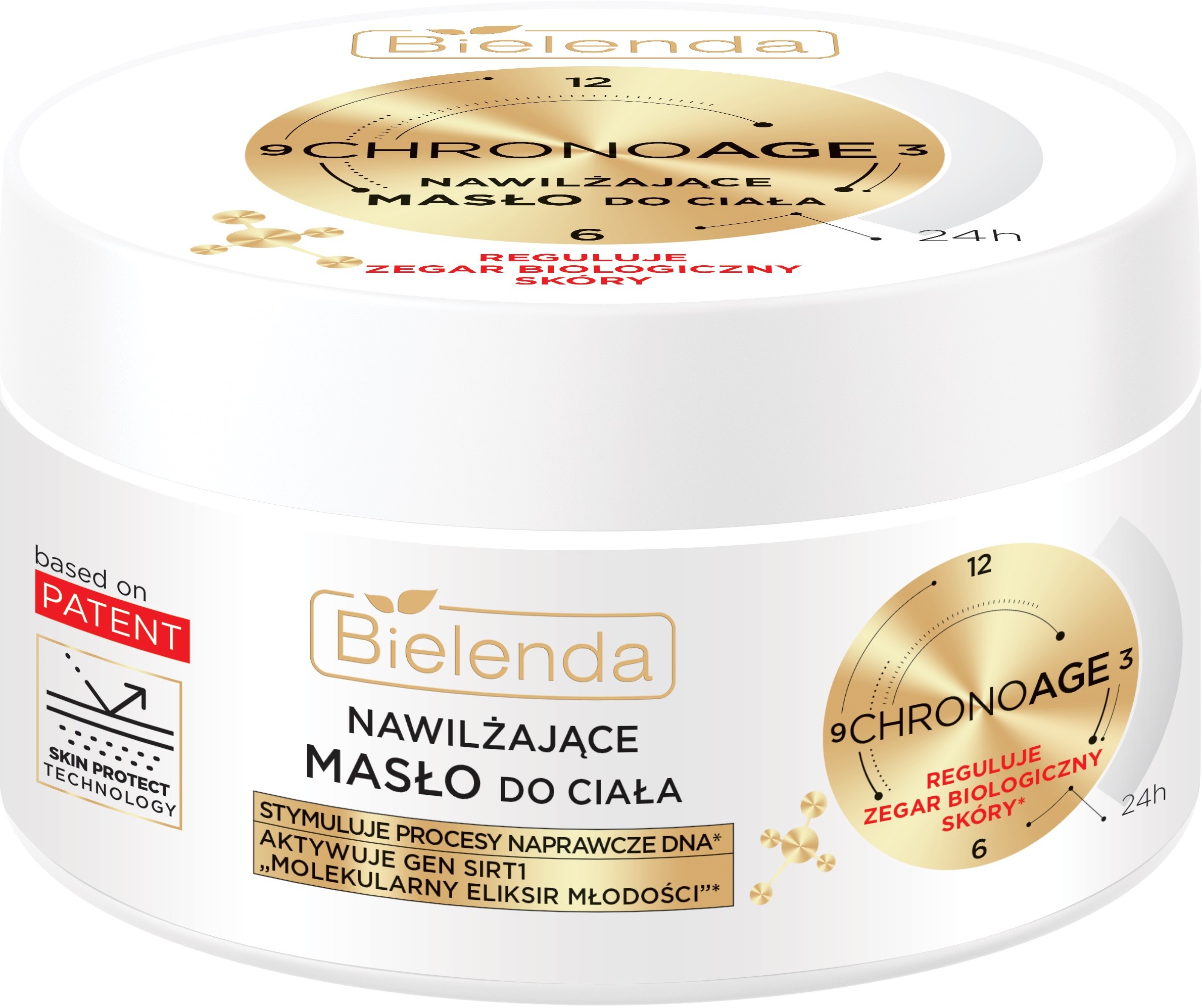 BIELENDA Chrono Age 24h hydratačné telové maslo 200ml