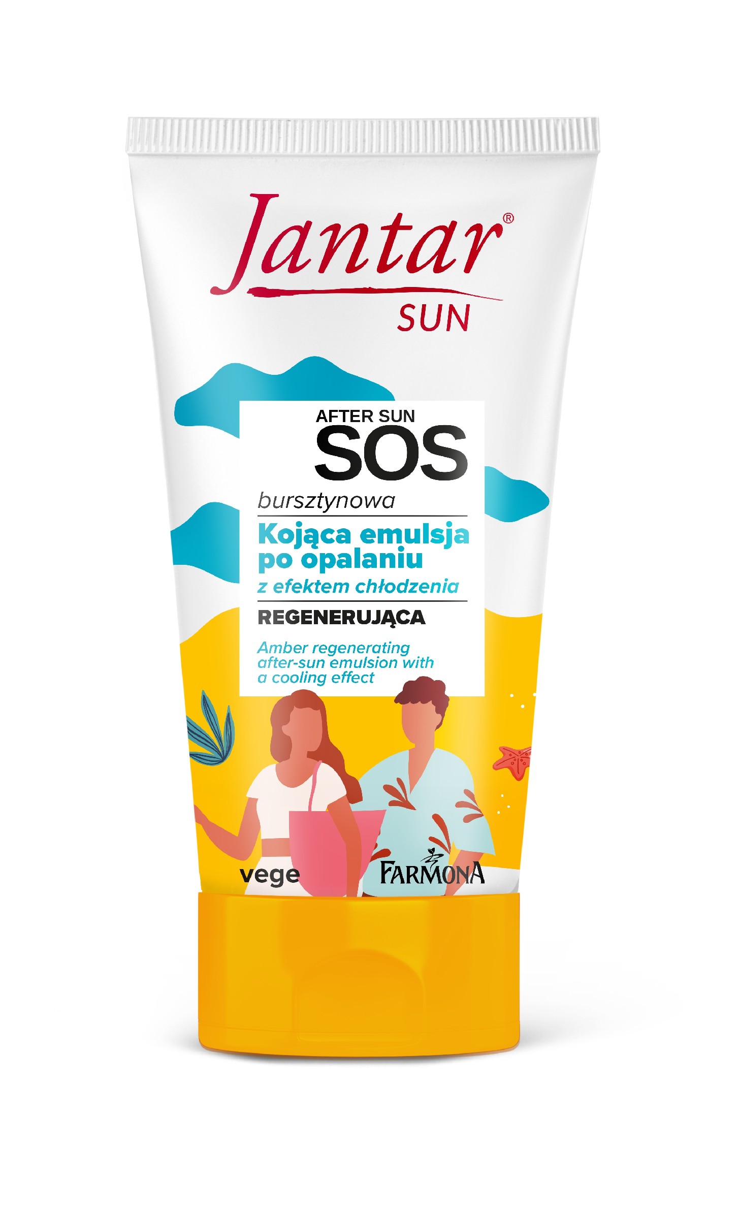 FARMONA SUN Jantar Amber upokojujúca emulzia po opaľovaní s chladivým účinkom 150 ml