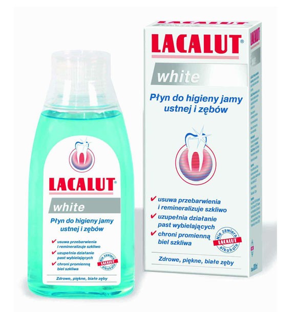 Lacalut ústna voda White 300ml
