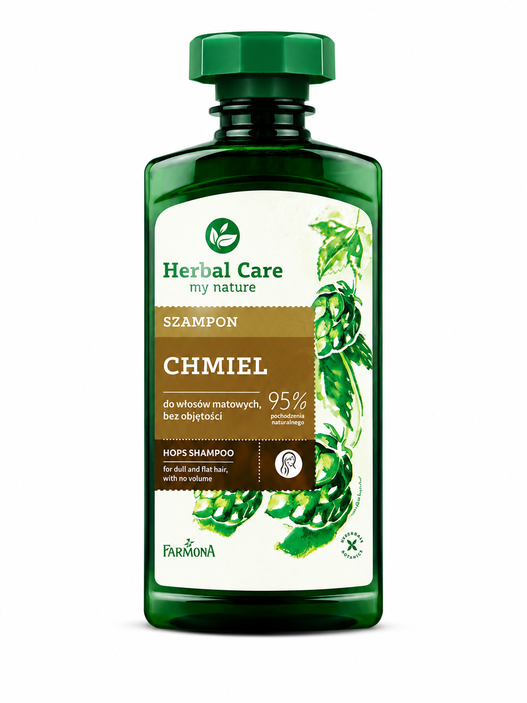 Farmona Herbal Care Chmeľ – šampón pre objem vlasov 330 ml