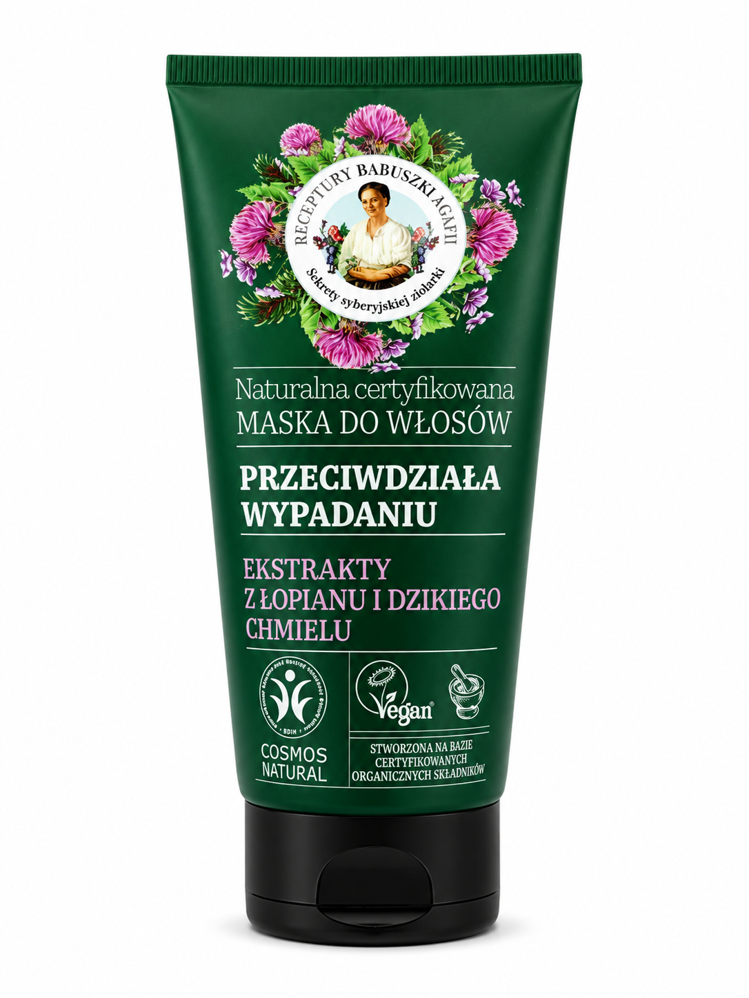Agafia Babushka's Recipes – Prírodná maska proti vypadávaniu vlasov 200 ml